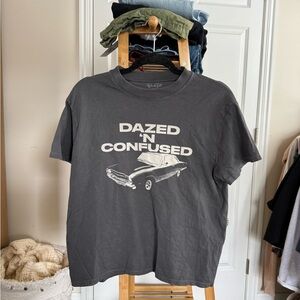 Brandy Melville Charcoal Graphic Tee - Dazed 'N Confused